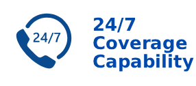 24/7 Coverage Capability