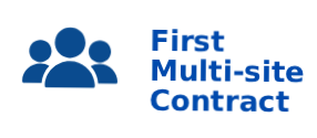 First Multi-site Contract