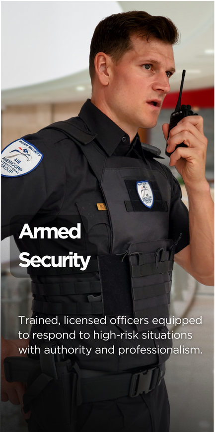 Armed security